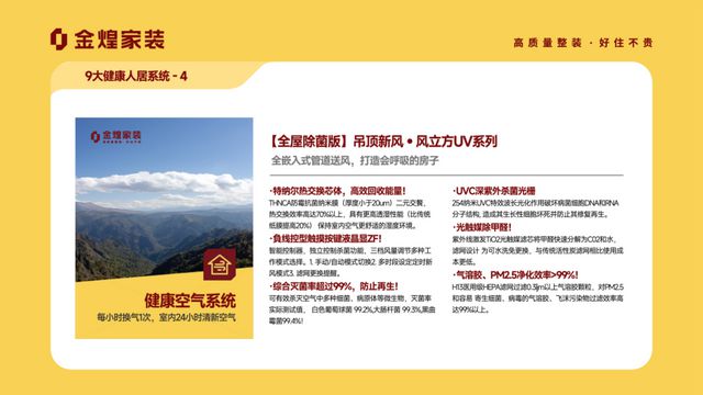 人居系统赋能高品质住宅新时代J9九游会金煌家装九大健康(图7)
